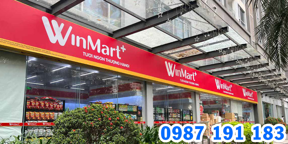 Mẫu bảng hiệu cửa hàng Winmart 07
