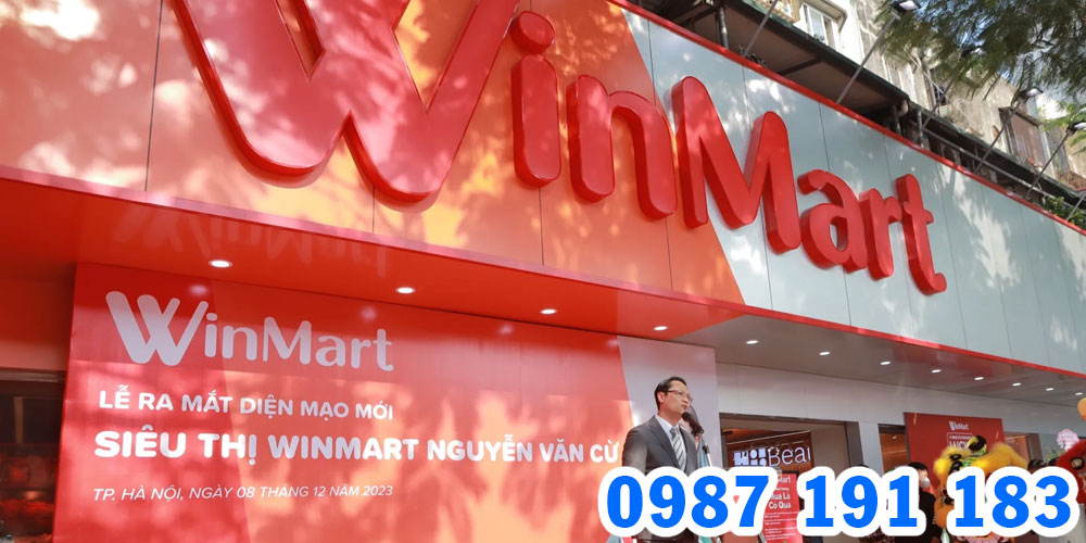 Mẫu bảng hiệu cửa hàng Winmart 09