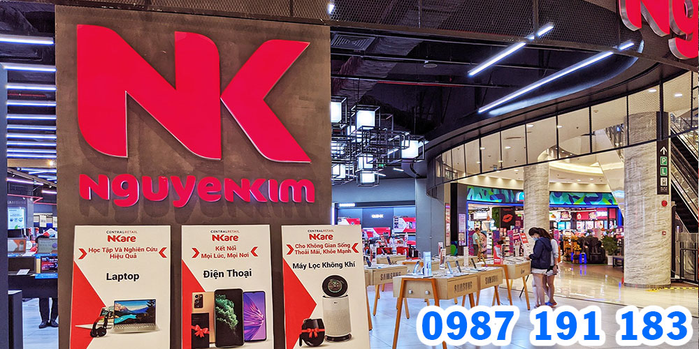 Mẫu bảng hiệu siêu thị điện máy Nguyễn Kim 08
