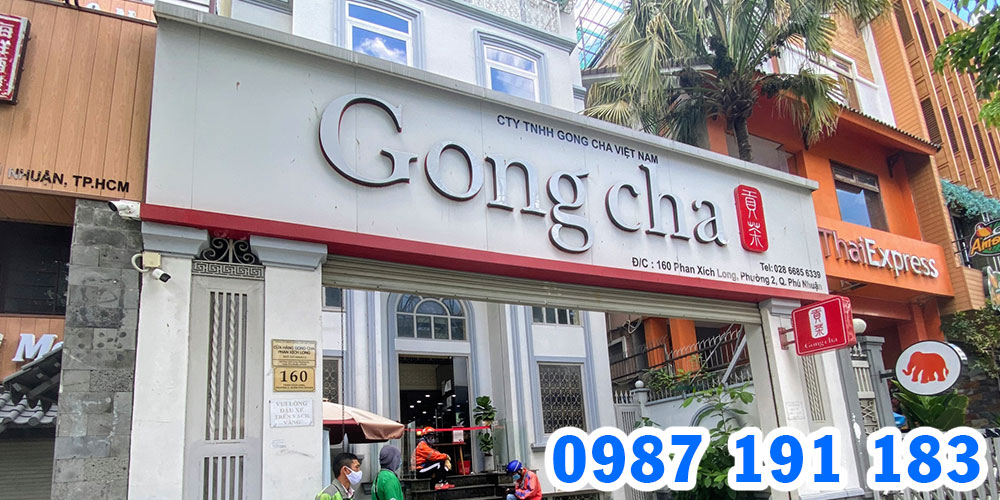Mẫu bảng hiệu trà sữa Gong Cha 04