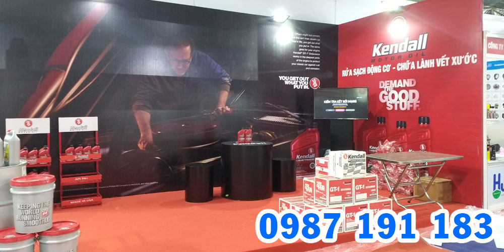 Thi công gian hàng hội chợ triển lãm 06