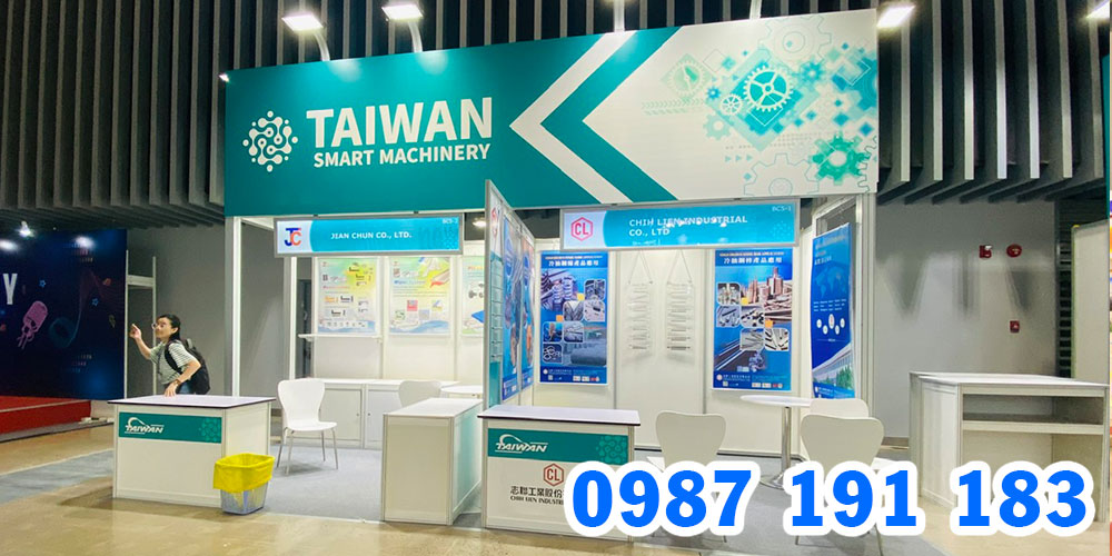 Thi công gian hàng hội chợ triển lãm 09