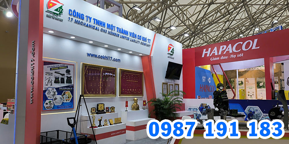 Thi công gian hàng hội chợ triển lãm 10