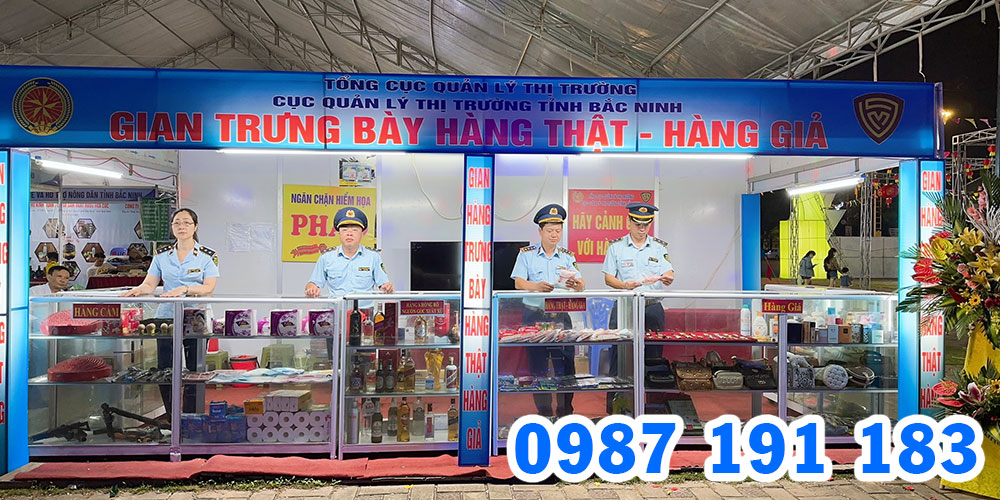 Thi công gian hàng hội chợ triển lãm 13