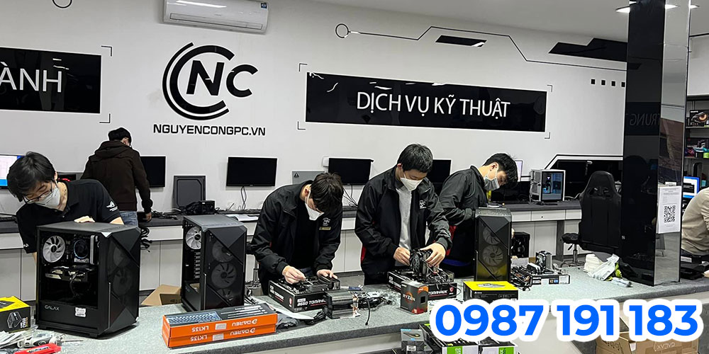 Bảng hiệu Nguyễn Công PC được làm từ những chất liệu chúng tôi đã liệt kê