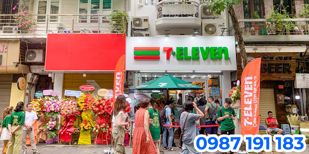 Mẫu bảng hiệu cửa hàng tiện lợi 7-Eleven 01