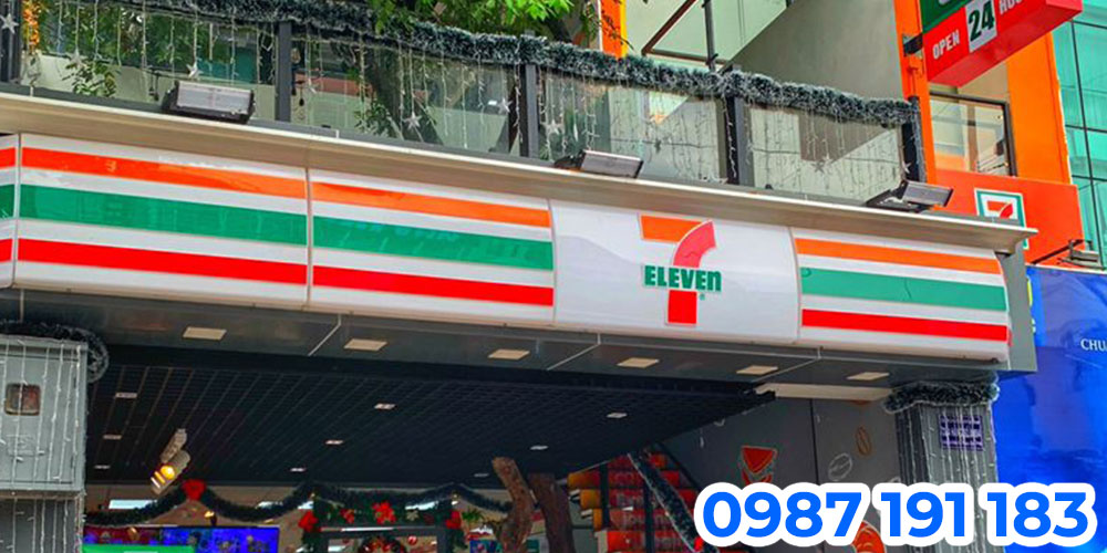 Mẫu bảng hiệu cửa hàng tiện lợi 7-Eleven 05