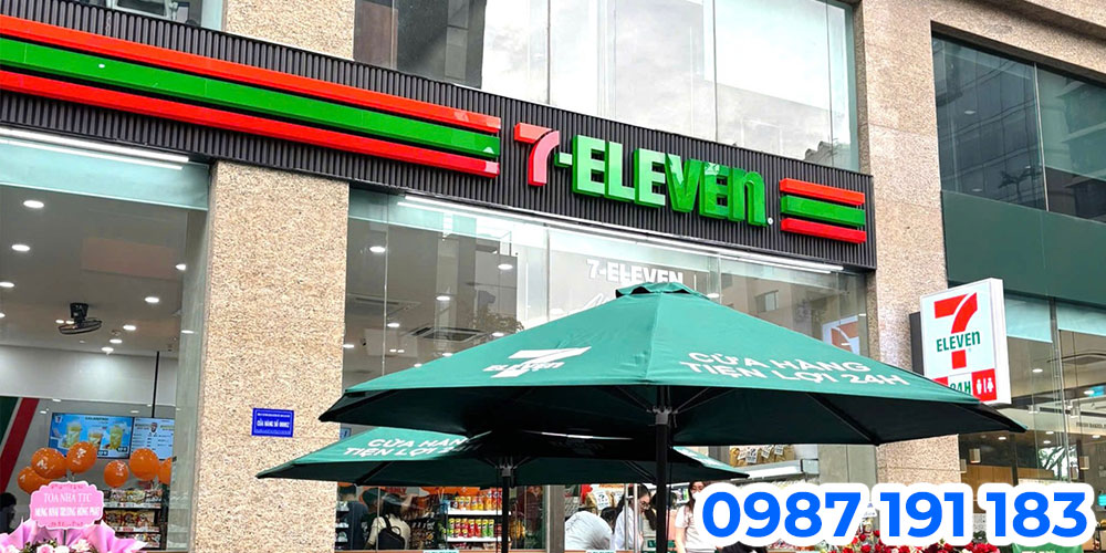 Mẫu bảng hiệu cửa hàng tiện lợi 7-Eleven 07