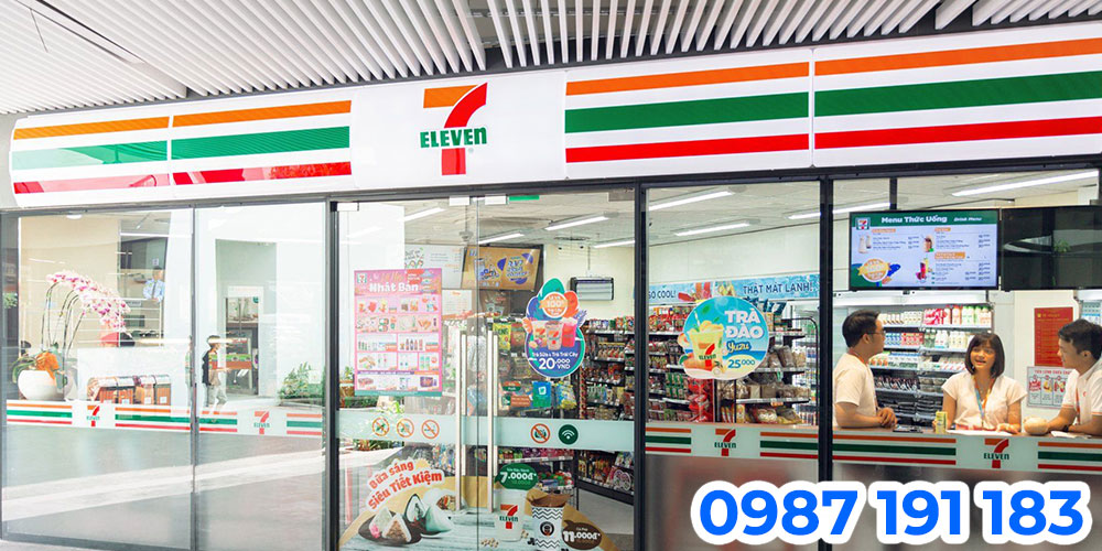 Mẫu bảng hiệu cửa hàng tiện lợi 7-Eleven 10