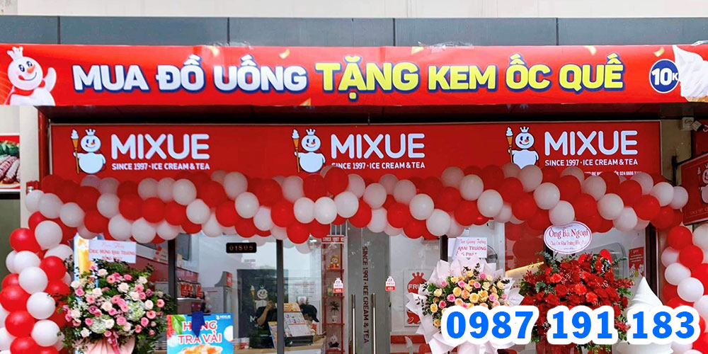 Mẫu bảng hiệu trà sữa Mixue 04
