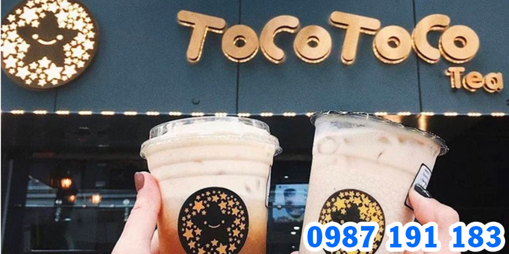 Mẫu bảng hiệu trà sữa Tocotoco 05