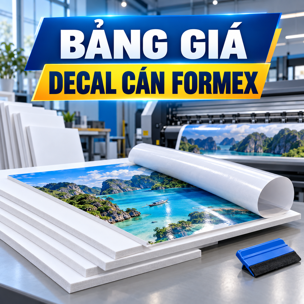 Bảng Giá In Decal, PP Cán Bồi Formex Tại TPHCM năm 2026