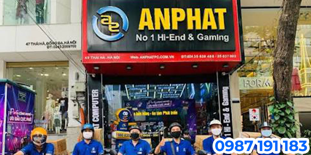 Nhận thi công bảng hiệu chuỗi cửa hàng An Phát PC TPHCM