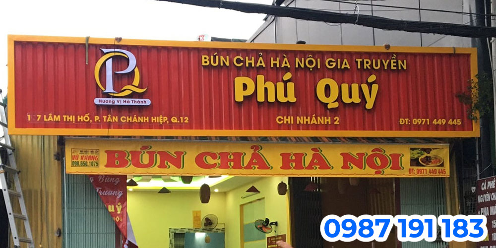 Thi công bảng hiệu quảng cáo đẹp sẽ giúp cửa hàng kinh doanh tốt hơn