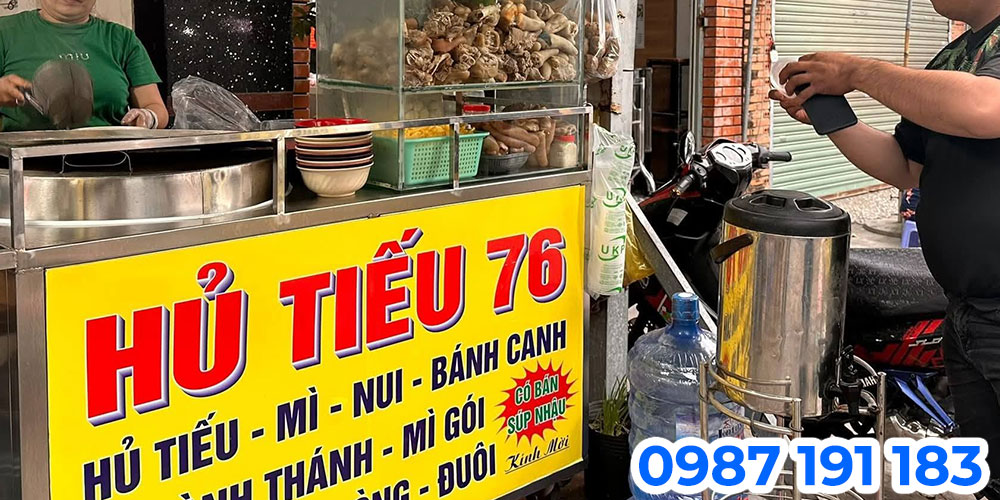 Mẫu bảng hiệu quán hủ tiếu 03