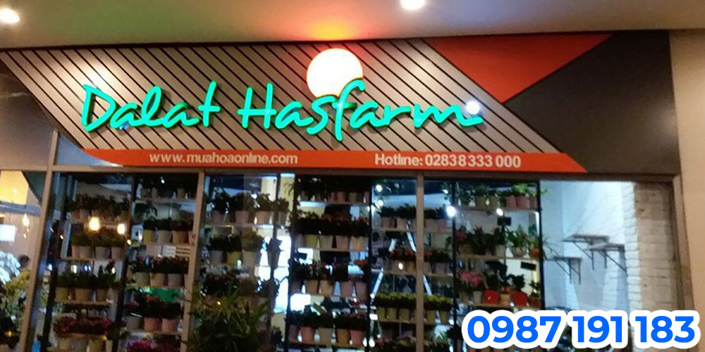 Mẫu bảng hiệu shop hoa 04