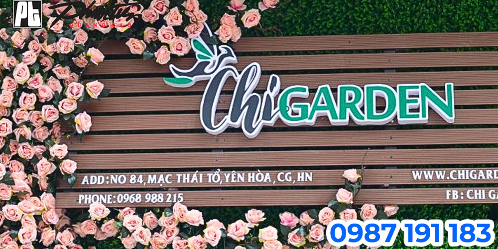 Mẫu bảng hiệu shop hoa 05