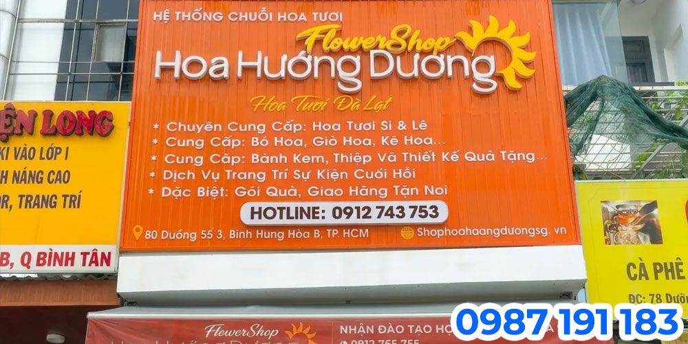 Mẫu bảng hiệu shop hoa 08