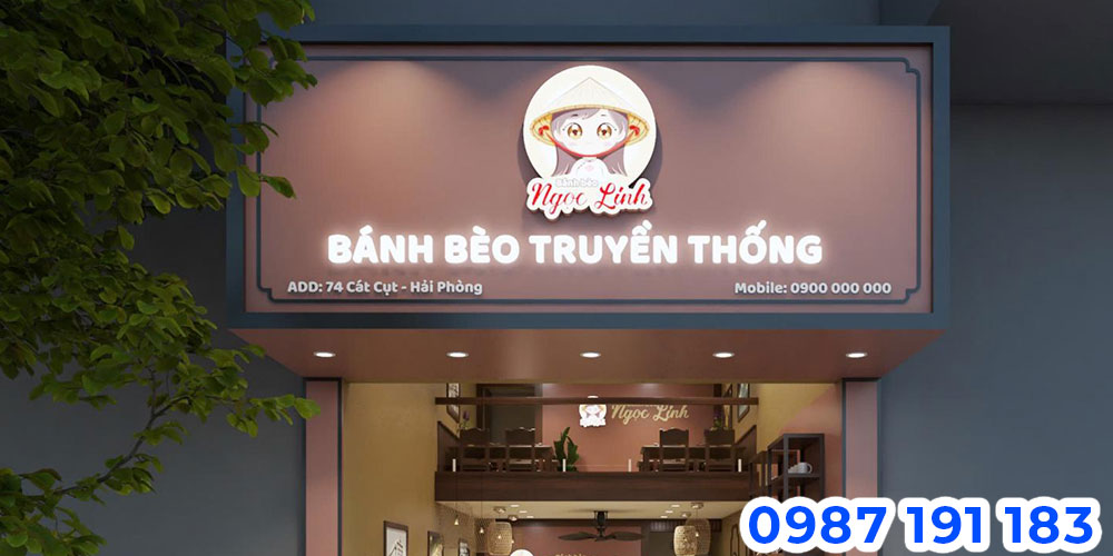 Làm bảng hiệu quán đẹp sẽ hỗ trợ nhiều lợi ích về mặt kinh doanh