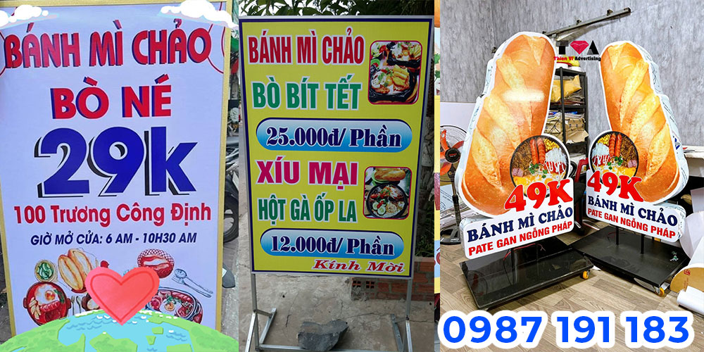 Thiết kế bảng hiệu đẹp sẽ giúp quán kinh doanh tốt hơn