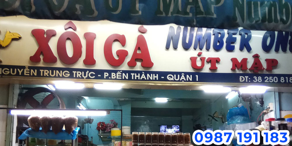 Mẫu bảng hiệu sẽ giúp quảng cáo với khách hàng xung quanh khu vực